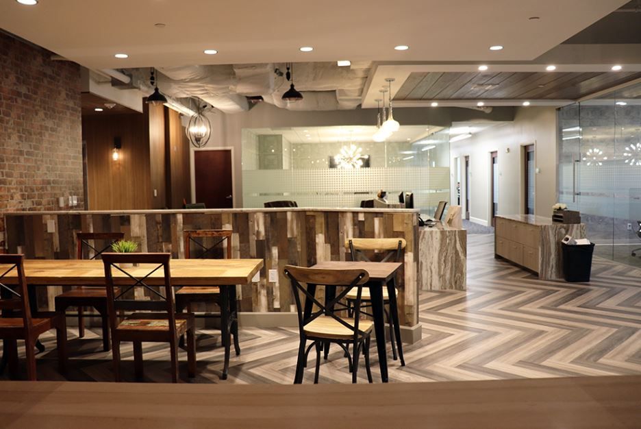 Café and collaboration area
